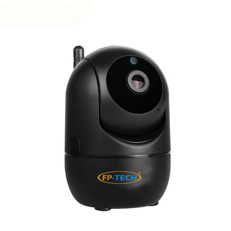 TELECAMERA VIDEOSORVEGLIANZA NERA IP HD 1080P WIRELESS PTZ 2MP ESTERNO CLOUD WIFI LED