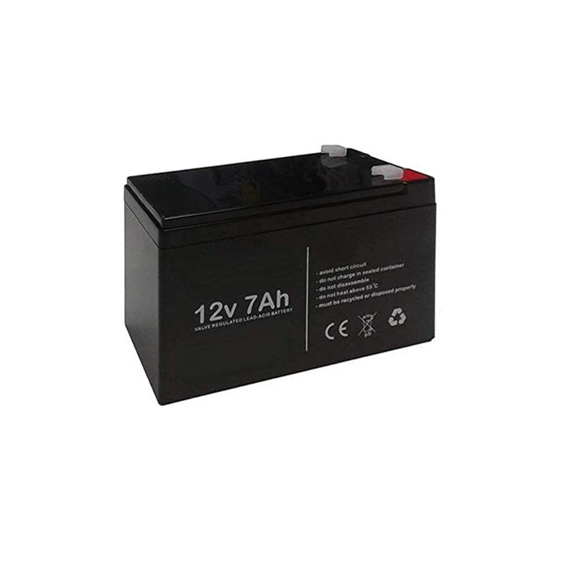 BATTERIA 12V 7AH DI RICAMBIO PER AUTO ELETTRICA PER BAMBINI 12 V