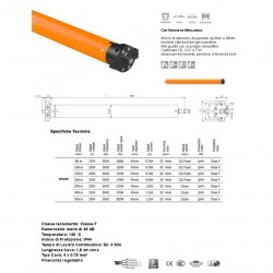 MOTORE ELETTRICO AUTOMAZIONE PER SERRAMENTI AVVOLGIBILI TAPPARELLE TENDE DA SOLE 90 KG 40 NM 